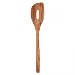 OLIVE WOOD SLOTTED SPOON