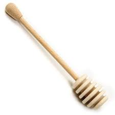 WOOD HONEY DIPPER