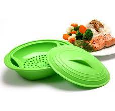 SILICONE STEAMER W INSERT