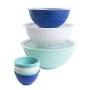 6 PC PREP/SERVE COVERED BOWL SET