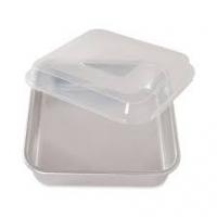 SQ CAKE PAN W/LID NORDIC