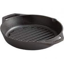 GRILL PAN BLACK 10.25"D