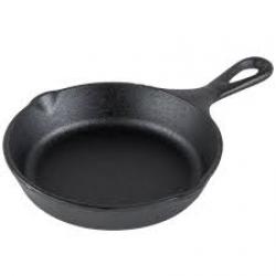 BLK SKILLET 6.5''CAST IRON