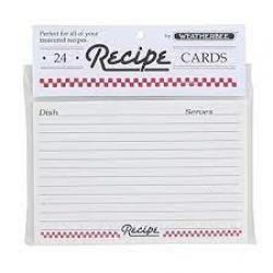 RECIPE CARD HOLDER 4X6