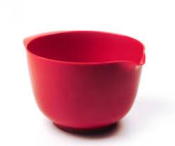 RED 2QT BOWL